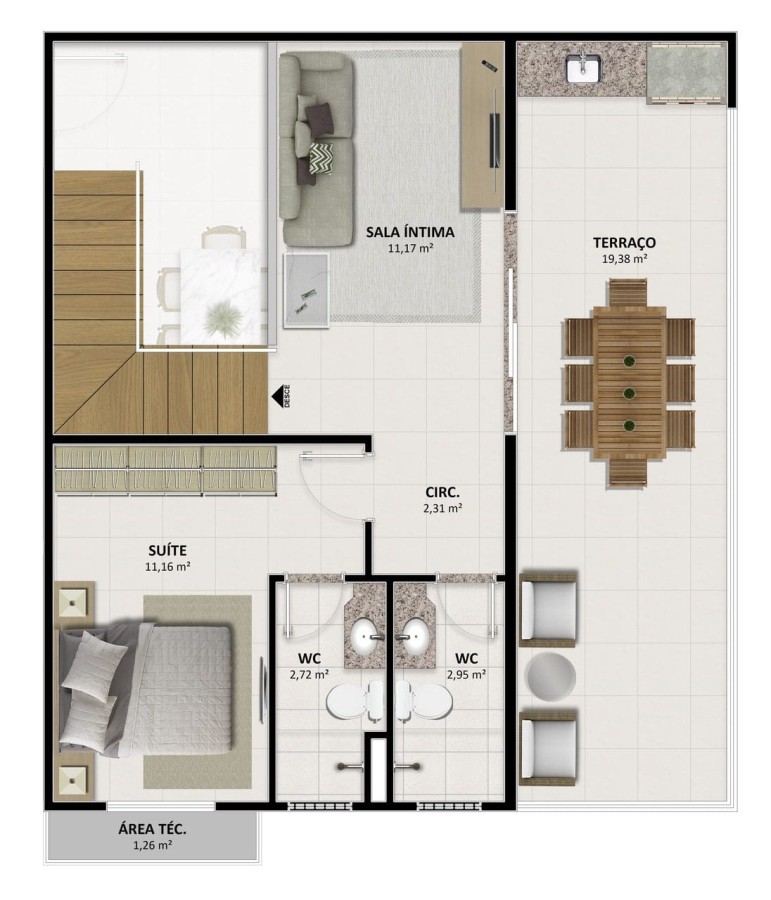 Apartamento, 2 quartos, 67 m² - Foto 32