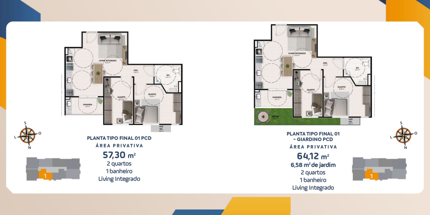 Apartamento, 2 quartos, 56 m² - Foto 35